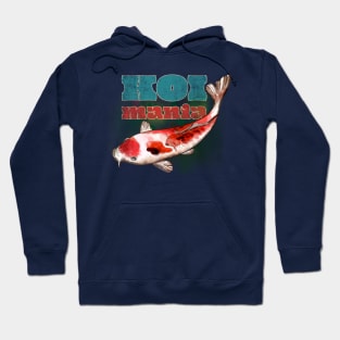 Koi mania art painting. Hoodie